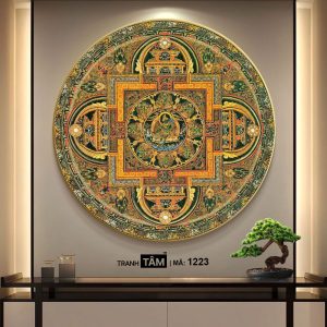 Tranh Mandala (Mạn-đà-la) | Tranh hộp đèn cao cấp | Mã tranh 1223 | [tranhtam.com] - Ảnh 4