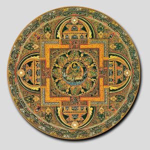 Tranh Mandala (Mạn-đà-la) | Tranh hộp đèn cao cấp | Mã tranh 1223 | [tranhtam.com]