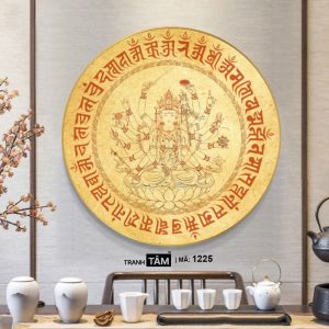 Alternative view of Chuẩn Đề Bồ Tát | Tranh hộp đèn cao cấp | Mã tranh 1225 | [tranhtam.com]