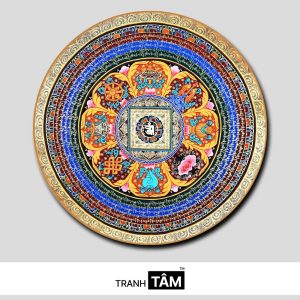 Tranh Mandala (Mạn-đà-la) | Tranh hộp đèn cao cấp | Mã tranh 127 | [tranhtam.com]