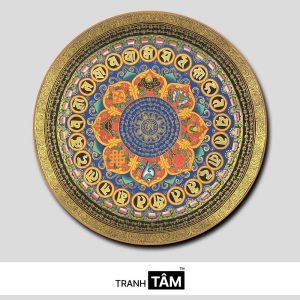 Tranh Mandala (Mạn-đà-la) | Tranh hộp đèn cao cấp | Mã tranh 128 | [tranhtam.com]