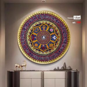 Alternative view of Tranh Mandala (Mạn-đà-la) | Tranh hộp đèn cao cấp | Mã tranh 130 | [tranhtam.com]