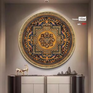 Alternative view of Tranh Mandala (Mạn-đà-la) | Tranh hộp đèn cao cấp | Mã tranh 131 | [tranhtam.com]