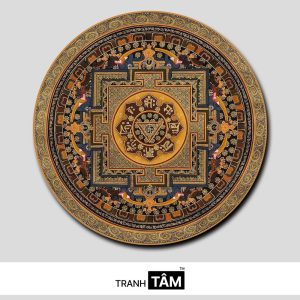 Tranh Mandala (Mạn-đà-la) | Tranh hộp đèn cao cấp | Mã tranh 131 | [tranhtam.com]