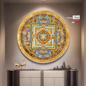 Alternative view of Tranh Mandala (Mạn-đà-la) | Tranh hộp đèn cao cấp | Mã tranh 132 | [tranhtam.com]