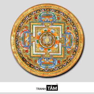 Tranh Mandala (Mạn-đà-la) | Tranh hộp đèn cao cấp | Mã tranh 132 | [tranhtam.com]