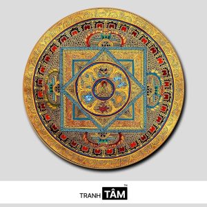 Tranh Mandala (Mạn-đà-la) | Tranh hộp đèn cao cấp | Mã tranh 133 | [tranhtam.com]