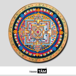 Tranh Mandala (Mạn-đà-la) | Tranh hộp đèn cao cấp | Mã tranh 135 | [tranhtam.com]