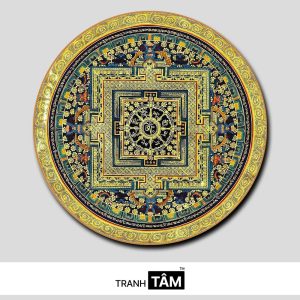 Tranh Mandala (Mạn-đà-la) | Tranh hộp đèn cao cấp | Mã tranh 137 | [tranhtam.com]