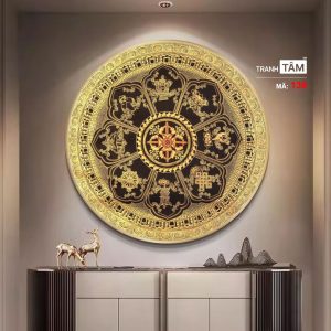 Alternative view of Tranh Mandala (Mạn-đà-la) | Tranh hộp đèn cao cấp | Mã tranh 138 | [tranhtam.com]