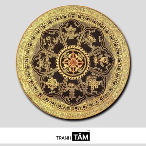 Tranh Mandala (Mạn-đà-la) | Tranh hộp đèn cao cấp | Mã tranh 138 | [tranhtam.com]