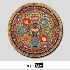 Tranh Mandala (Mạn-đà-la) | Tranh hộp đèn cao cấp | Mã tranh 139 | [tranhtam.com]