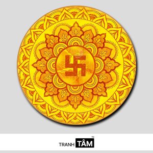 Tranh Mandala (Mạn-đà-la) | Tranh hộp đèn cao cấp | Mã tranh 14 | [tranhtam.com]