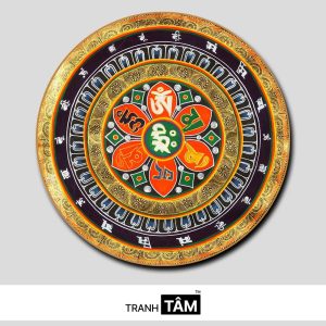 Tranh Mandala (Mạn-đà-la) | Tranh hộp đèn cao cấp | Mã tranh 142 | [tranhtam.com]