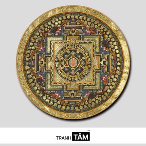 Tranh Mandala (Mạn-đà-la) | Tranh hộp đèn cao cấp | Mã tranh 143 | [tranhtam.com]