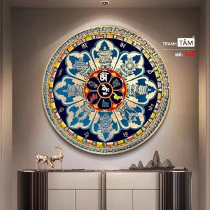 Alternative view of Tranh Mandala (Mạn-đà-la) | Tranh hộp đèn cao cấp | Mã tranh 145 | [tranhtam.com]