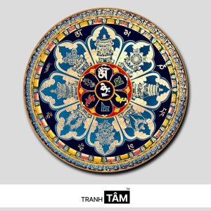 Tranh Mandala (Mạn-đà-la) | Tranh hộp đèn cao cấp | Mã tranh 145 | [tranhtam.com]
