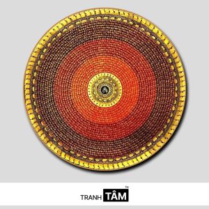 Tranh Mandala (Mạn-đà-la) | Tranh hộp đèn cao cấp | Mã tranh 146 | [tranhtam.com]