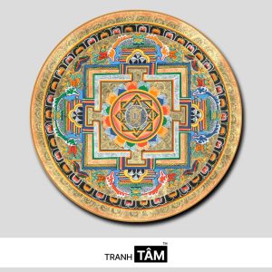 Tranh Mandala (Mạn-đà-la) | Tranh hộp đèn cao cấp | Mã tranh 147 | [tranhtam.com]
