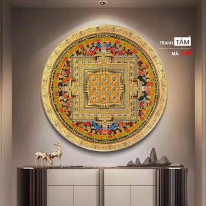 Alternative view of Tranh Mandala (Mạn-đà-la) | Tranh hộp đèn cao cấp | Mã tranh 148 | [tranhtam.com]