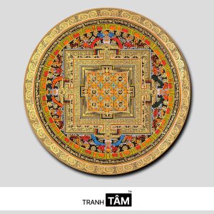 Tranh Mandala (Mạn-đà-la) | Tranh hộp đèn cao cấp | Mã tranh 148 | [tranhtam.com]
