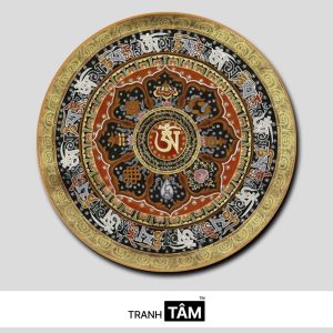 Tranh Mandala (Mạn-đà-la) | Tranh hộp đèn cao cấp | Mã tranh 150 | [tranhtam.com]