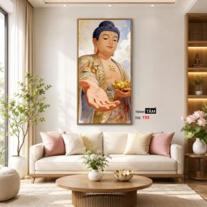 Phật A Di Đà | Tranh hộp đèn cao cấp | Mã tranh 155 | [tranhtam.com] - Ảnh 5