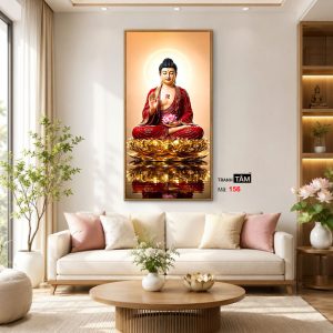 Phật A Di Đà | Tranh hộp đèn cao cấp | Mã tranh 156 | [tranhtam.com] - Ảnh 5