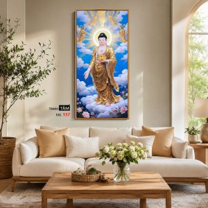 Phật A Di Đà | Tranh hộp đèn cao cấp | Mã tranh 157 | [tranhtam.com] - Ảnh 4