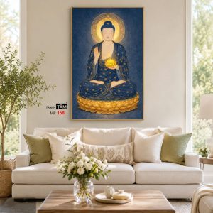 Phật A Di Đà | Tranh hộp đèn cao cấp | Mã tranh 158 | [tranhtam.com] - Ảnh 4