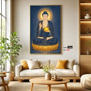 Phật A Di Đà | Tranh hộp đèn cao cấp | Mã tranh 158 | [tranhtam.com] - Ảnh 3