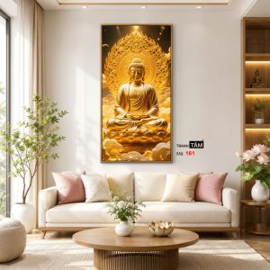 Phật A Di Đà | Tranh hộp đèn cao cấp | Mã tranh 161 | [tranhtam.com] - Ảnh 5