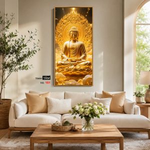 Phật A Di Đà | Tranh hộp đèn cao cấp | Mã tranh 161 | [tranhtam.com] - Ảnh 4