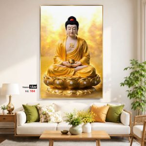 Alternative view of Phật A Di Đà | Tranh hộp đèn cao cấp | Mã tranh 164 | [tranhtam.com]
