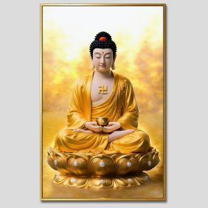 Phật A Di Đà | Tranh hộp đèn cao cấp | Mã tranh 164 | [tranhtam.com]