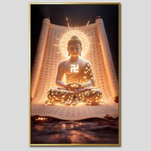 Phật A Di Đà | Tranh hộp đèn cao cấp | Mã tranh 167 | [tranhtam.com]