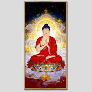 Phật A Di Đà | Tranh hộp đèn cao cấp | Mã tranh 172 | [tranhtam.com]