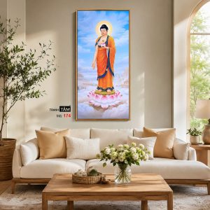 Phật A Di Đà | Tranh hộp đèn cao cấp | Mã tranh 174 | [tranhtam.com] - Ảnh 4