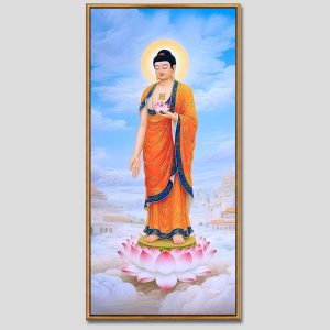 Phật A Di Đà | Tranh hộp đèn cao cấp | Mã tranh 174 | [tranhtam.com]