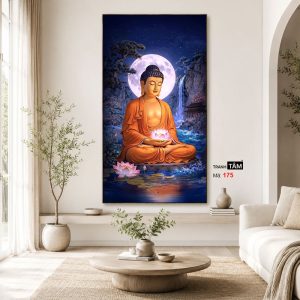 Phật A Di Đà | Tranh hộp đèn cao cấp | Mã tranh 175 | [tranhtam.com] - Ảnh 3