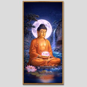 Phật A Di Đà | Tranh hộp đèn cao cấp | Mã tranh 175 | [tranhtam.com]