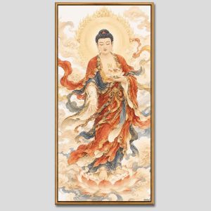 Phật A Di Đà | Tranh hộp đèn cao cấp | Mã tranh 176 | [tranhtam.com]