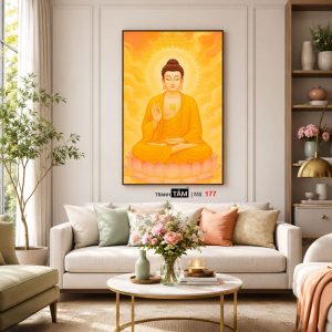 Phật A Di Đà | Tranh hộp đèn cao cấp | Mã tranh 177 | [tranhtam.com] - Ảnh 5