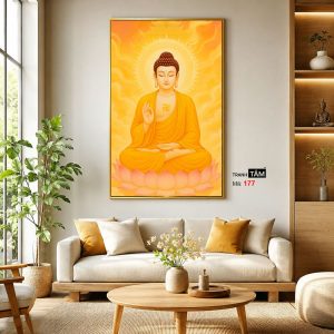 Phật A Di Đà | Tranh hộp đèn cao cấp | Mã tranh 177 | [tranhtam.com] - Ảnh 3