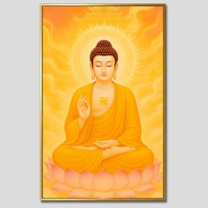 Phật A Di Đà | Tranh hộp đèn cao cấp | Mã tranh 177 | [tranhtam.com]