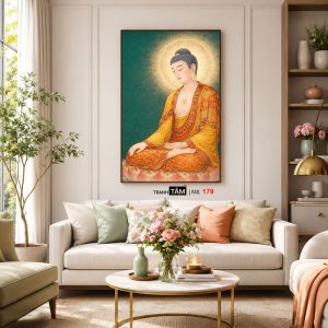 Phật A Di Đà | Tranh hộp đèn cao cấp | Mã tranh 179 | [tranhtam.com] - Ảnh 5