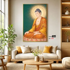 Phật A Di Đà | Tranh hộp đèn cao cấp | Mã tranh 179 | [tranhtam.com] - Ảnh 3