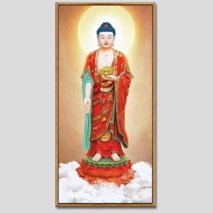 Phật A Di Đà | Tranh hộp đèn cao cấp | Mã tranh 18 | [tranhtam.com]