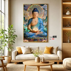 Phật A Di Đà | Tranh hộp đèn cao cấp | Mã tranh 180 | [tranhtam.com] - Ảnh 3