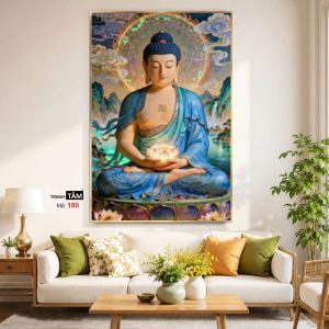 Alternative view of Phật A Di Đà | Tranh hộp đèn cao cấp | Mã tranh 180 | [tranhtam.com]
